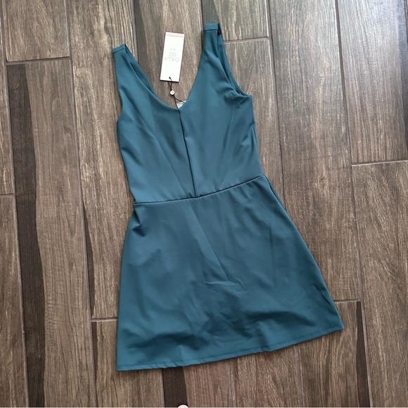 NWT CALIA Sleeveless Power Move Golf Dress in Deep Aqua Sz XS - Picture 3 of 8
